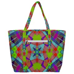 Zip Up Canvas Bag 