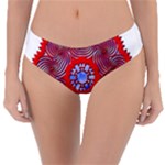 Tile Pattern Background Image Reversible Classic Bikini Bottoms