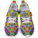 Farbenpracht Kaleidoscope Pattern Women s Velcro Strap Shoes