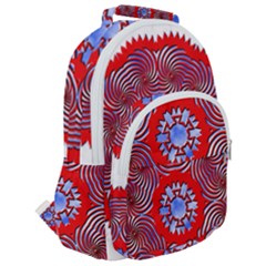 Rounded Multi Pocket Backpack 