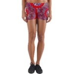 Tile Pattern Background Image Yoga Shorts