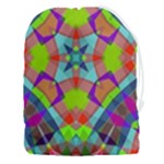 Farbenpracht Kaleidoscope Pattern Drawstring Pouch (3XL)
