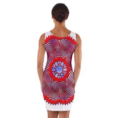 Wrap Front Bodycon Dress 