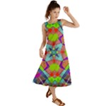 Farbenpracht Kaleidoscope Pattern Summer Maxi Dress