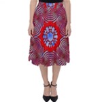 Tile Pattern Background Image Classic Midi Skirt