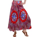 Tile Pattern Background Image Women s Satin Palazzo Pants