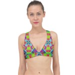 Farbenpracht Kaleidoscope Pattern Classic Banded Bikini Top