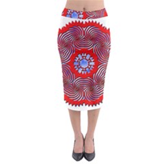 Midi Pencil Skirt 