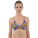 Farbenpracht Kaleidoscope Pattern Wrap Around Bikini Top