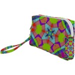 Farbenpracht Kaleidoscope Pattern Wristlet Pouch Bag (Small)