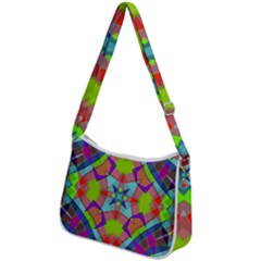 Zip Up Shoulder Bag 