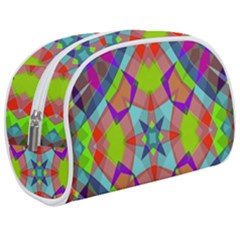 Farbenpracht Kaleidoscope Pattern Make Up Case (Medium) from ArtsNow.com