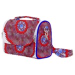 Tile Pattern Background Image Satchel Shoulder Bag