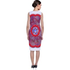 Sleeveless Velvet Midi Dress 
