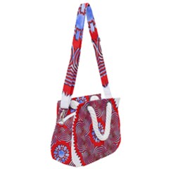 Rope Handles Shoulder Strap Bag 