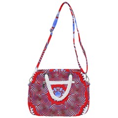 Rope Handles Shoulder Strap Bag 