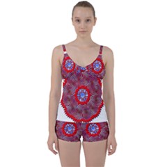 Tie Front Two Piece Tankini 