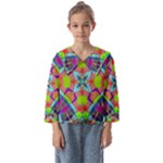 Farbenpracht Kaleidoscope Pattern Kids  Sailor Shirt