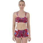 Tile Pattern Background Image Perfect Fit Gym Set