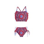 Tile Pattern Background Image Girls  Tankini Swimsuit