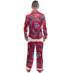 Men s Long Sleeve Satin Pajamas Set 
