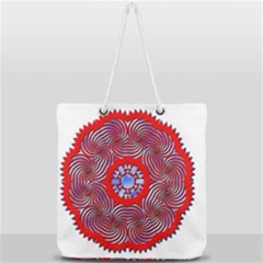 Full Print Rope Handle Tote (Large) 