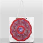 Tile Pattern Background Image Full Print Rope Handle Tote (Large)