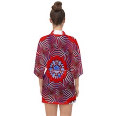 Half Sleeve Chiffon Kimono 