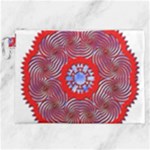 Tile Pattern Background Image Canvas Cosmetic Bag (XXL)