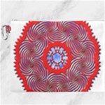 Tile Pattern Background Image Canvas Cosmetic Bag (XXXL)