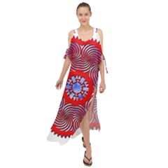 Maxi Chiffon Cover Up Dress 