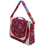 Tile Pattern Background Image Box Up Messenger Bag