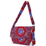 Tile Pattern Background Image Full Print Messenger Bag (S)