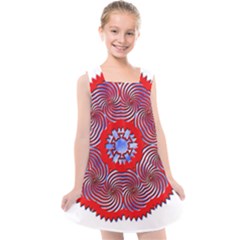 Kids  Cross Back Dress 