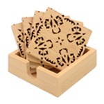 Farbenpracht Kaleidoscope Pattern Bamboo Coaster Set