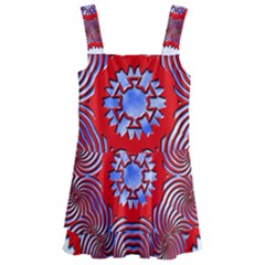 Kids  Layered Skirt Swimsuit 