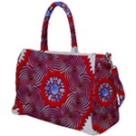 Tile Pattern Background Image Duffel Travel Bag