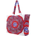 Tile Pattern Background Image Simple Shoulder Bag
