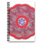 Tile Pattern Background Image 5.5  x 8.5  Notebook