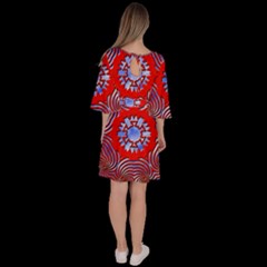 Velour Kimono Dress 