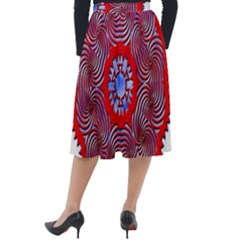 Classic Velour Midi Skirt  