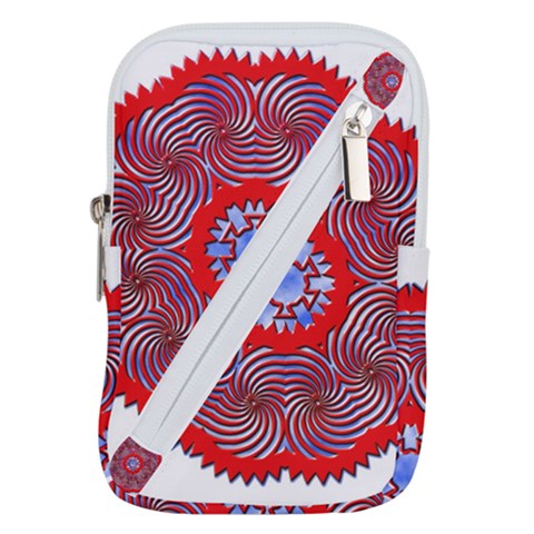 Tile Pattern Background Image Belt Pouch Bag (Small) from ArtsNow.com