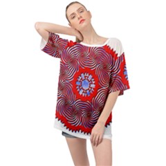 Oversized Chiffon Top 