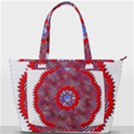 Tile Pattern Background Image Back Pocket Shoulder Bag 