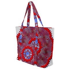 Zip Up Canvas Bag 