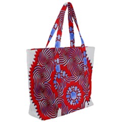 Zip Up Canvas Bag 