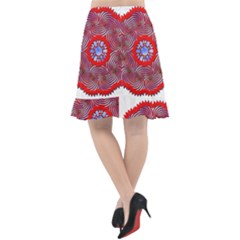Fishtail Chiffon Skirt 
