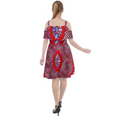 Cut Out Shoulders Dress 