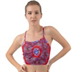 Tile Pattern Background Image Mini Tank Bikini Top