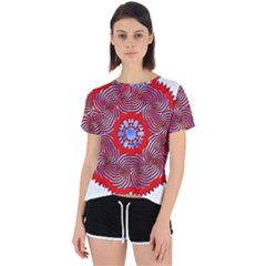 Open Back Sport T-Shirt 
